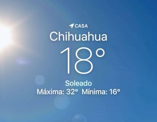Se espera tarde nubosa con máxima de 32 grados centígrados 