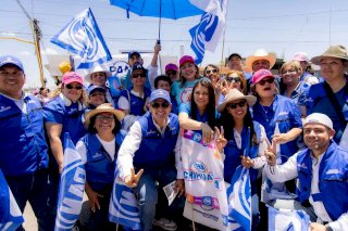 Participa Marco Bonilla en el Terremoto Azul en Jiménez y Camargo