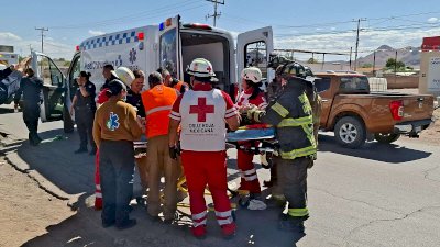 Chocan en rúa a Aldama; hay cuatro mujeres heridas 