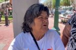 Bloquea Virginia Márquez la Aldama y exige que le devuelvan su camioneta