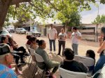 Recorren regidores la colonia CDP para atender quejas ciudadanas