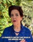 Critica María Teresa Ortuño uso político de la maternidad en debate público