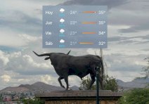 Alertan por lluvias y vientos fuertes durante los próximos días