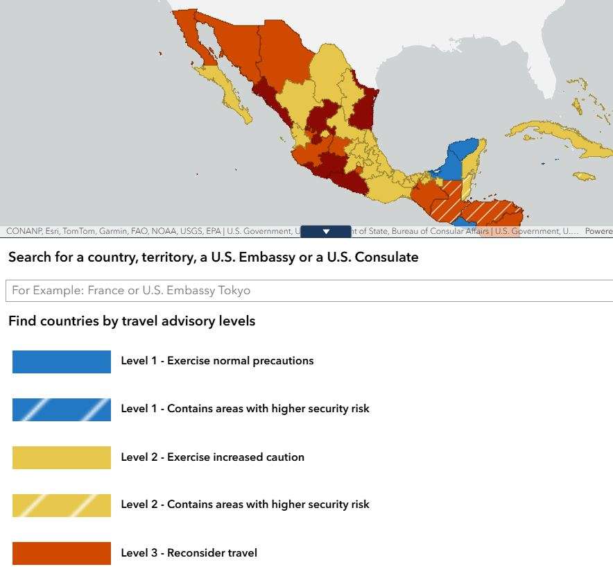Emite Estados Unidos alerta de viaje a Chihuahua por riesgos de violencia
