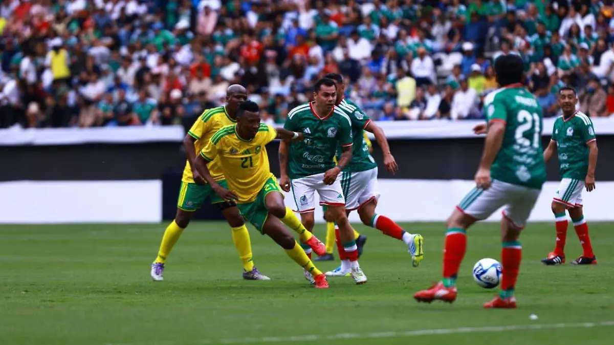 Anota México el primer gol a Sudáfrica