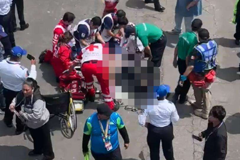 Muere aficionado alemán en Estadio Ciudad de México 