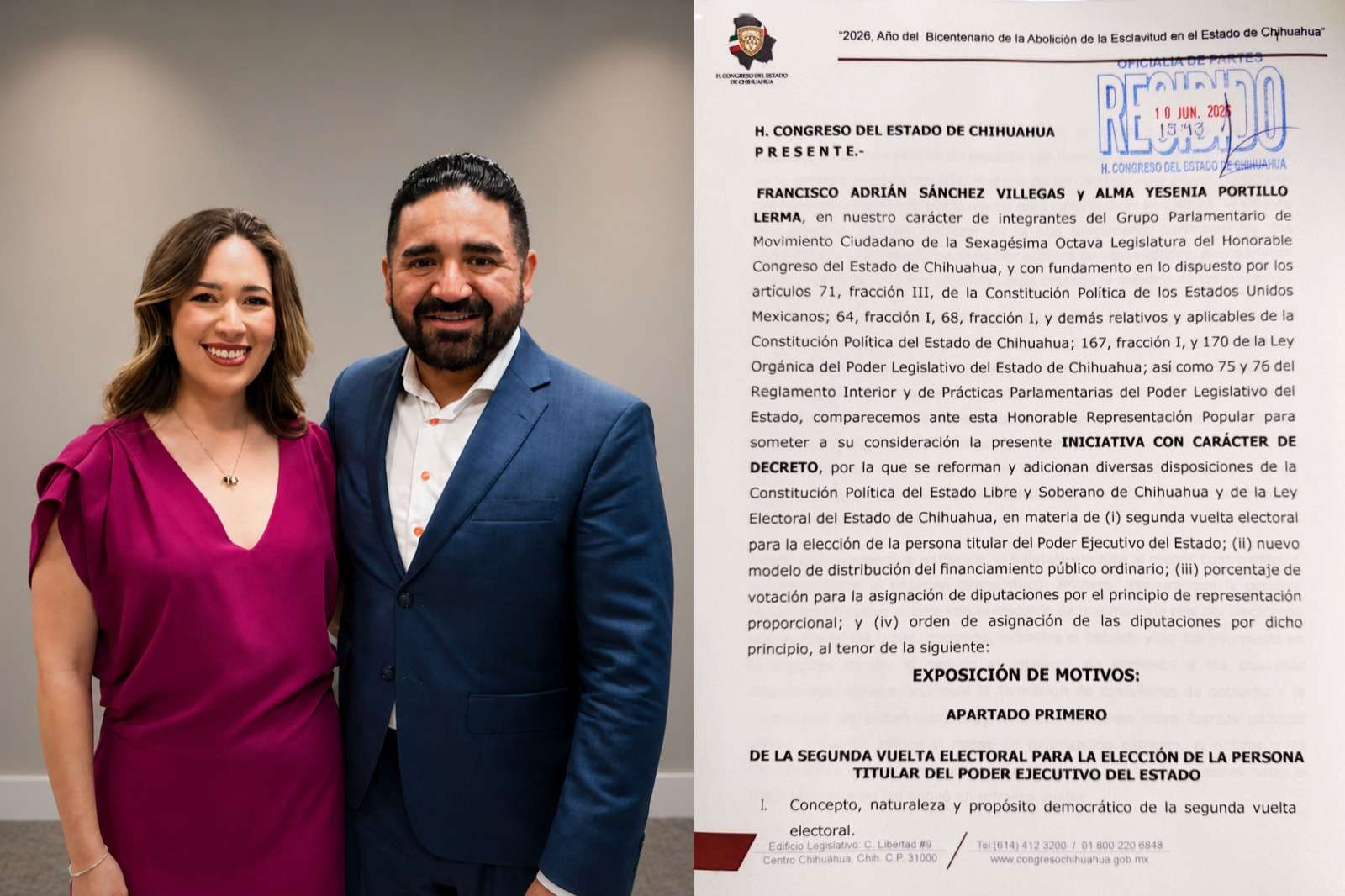 Plantean diputados de MC segunda vuelta electoral para la gubernatura