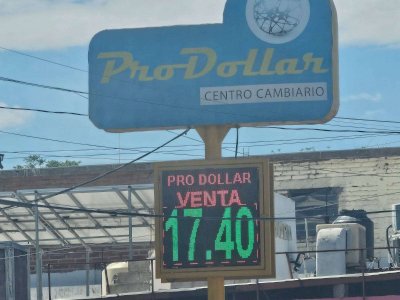Se mantiene el dólar a $17.40 en casa de cambio Pro Dollar