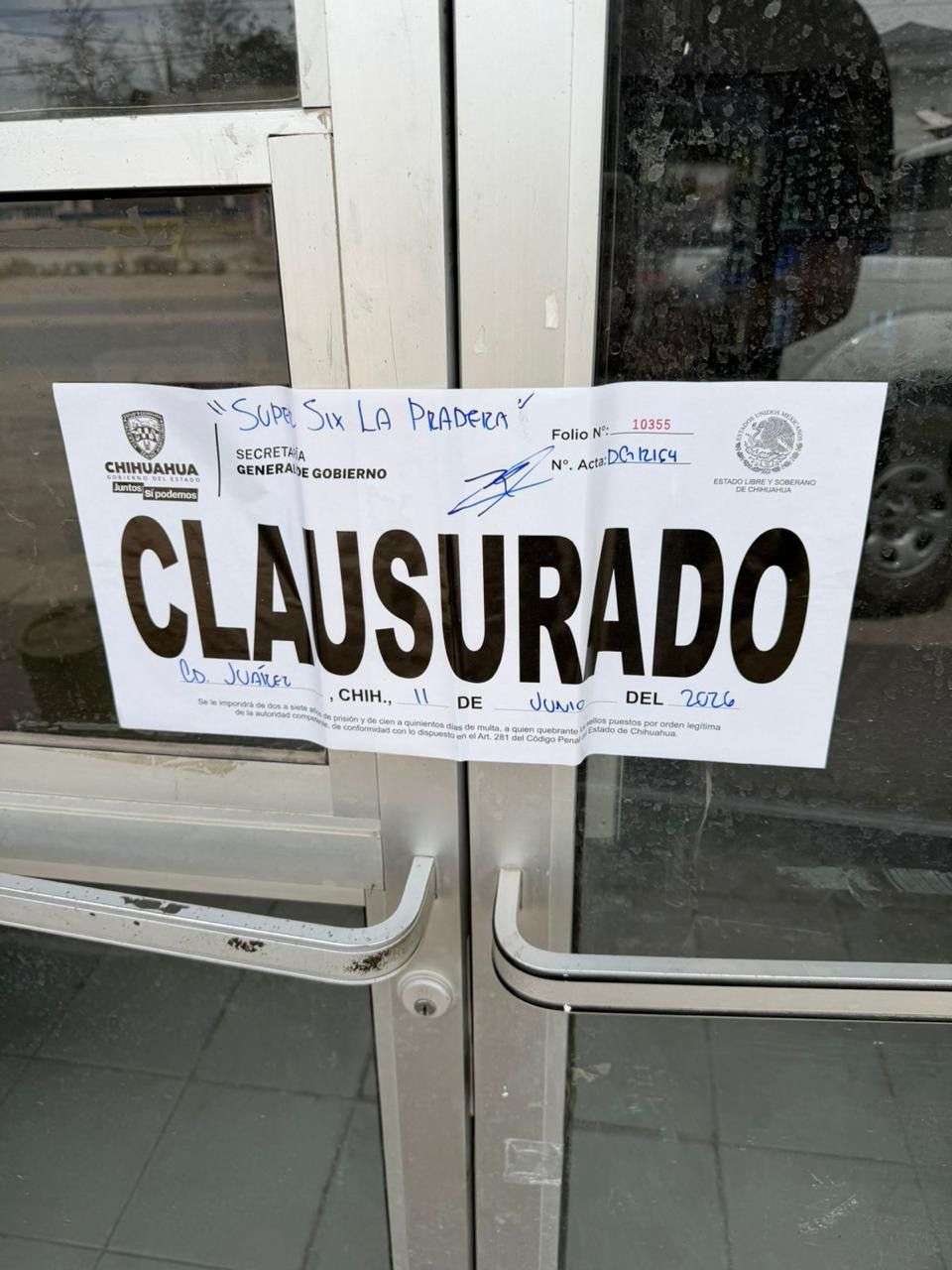 Clausuran 5 negocios con venta de alcohol entre ellos un After