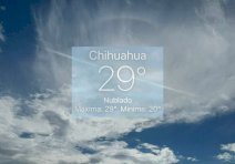 Mitiga cielo nublado sofocante calor de 29°C en la ciudad 