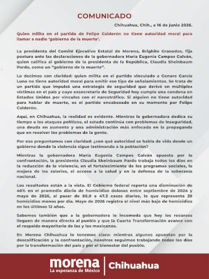 Acusa Morena falta de autoridad moral al gobierno estatal 