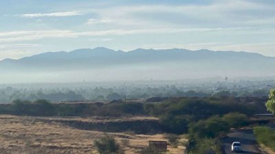 Cubre capa de contaminación la zona sur oriente de la ciudad