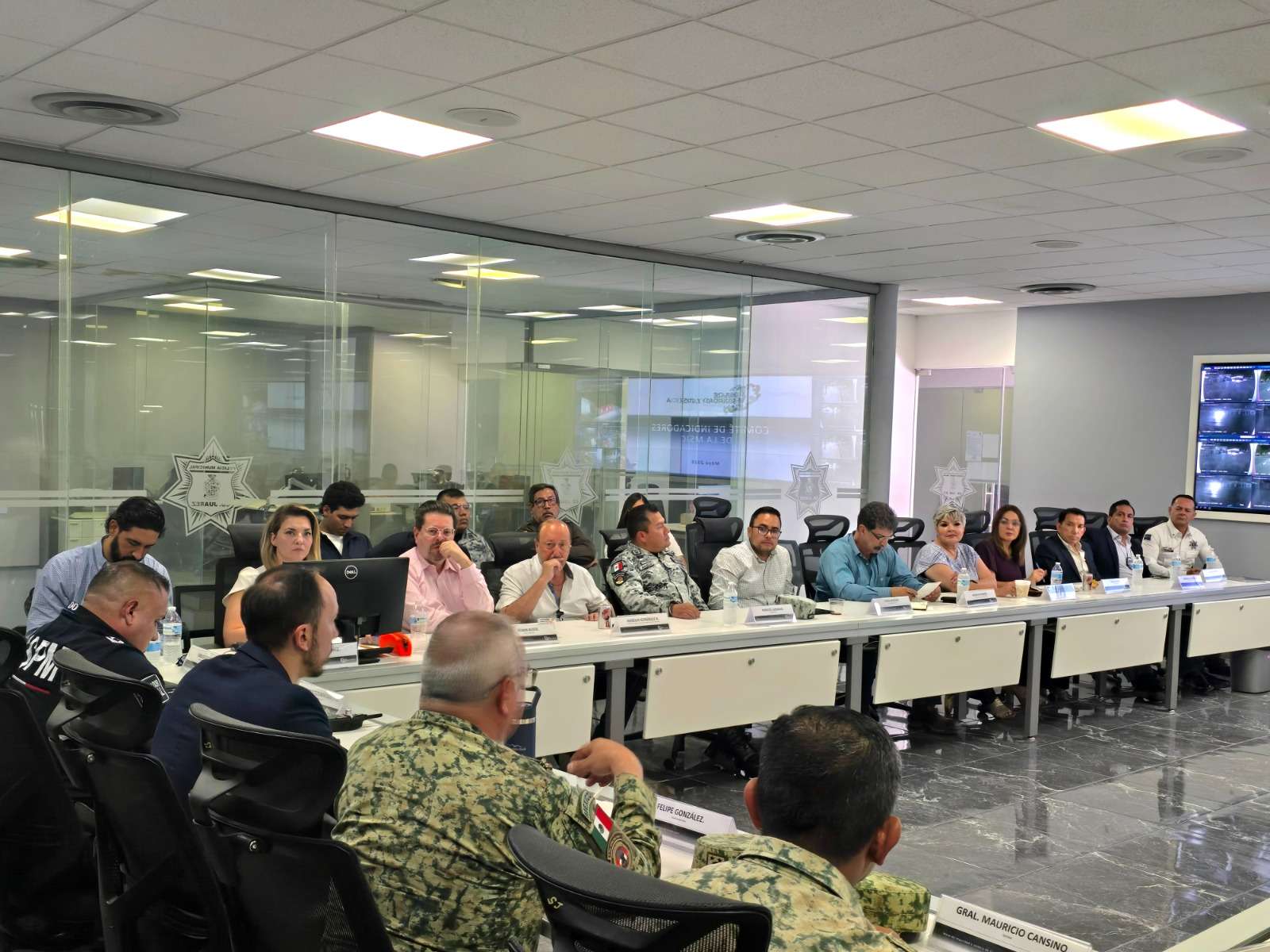 Destacan coordinación entre corporaciones durante Mesa de Seguridad
