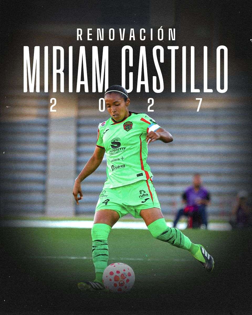 Extienden Bravas contrato de Miriam Castillo