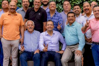 Consolida Marco Bonilla alianza con empresarios de Cuauhtémoc 