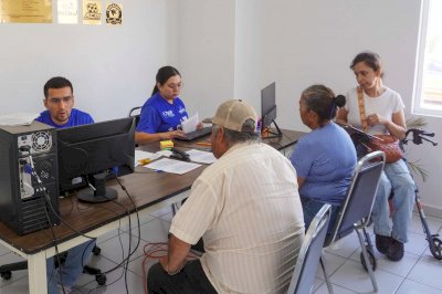 Registran en Meoqui a personas con discapacidad para apoyos alimentarios 