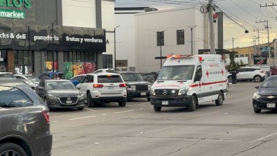 Deja fuerte choque un lesionado en La Cantera