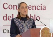 Asegura Sheinbaum que programas sociales atienden rezago en la Sierra