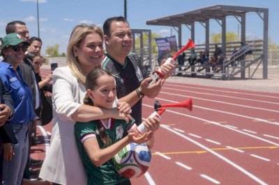 Invierte Estado 43.6 millones en infraestructura deportiva para Delicias