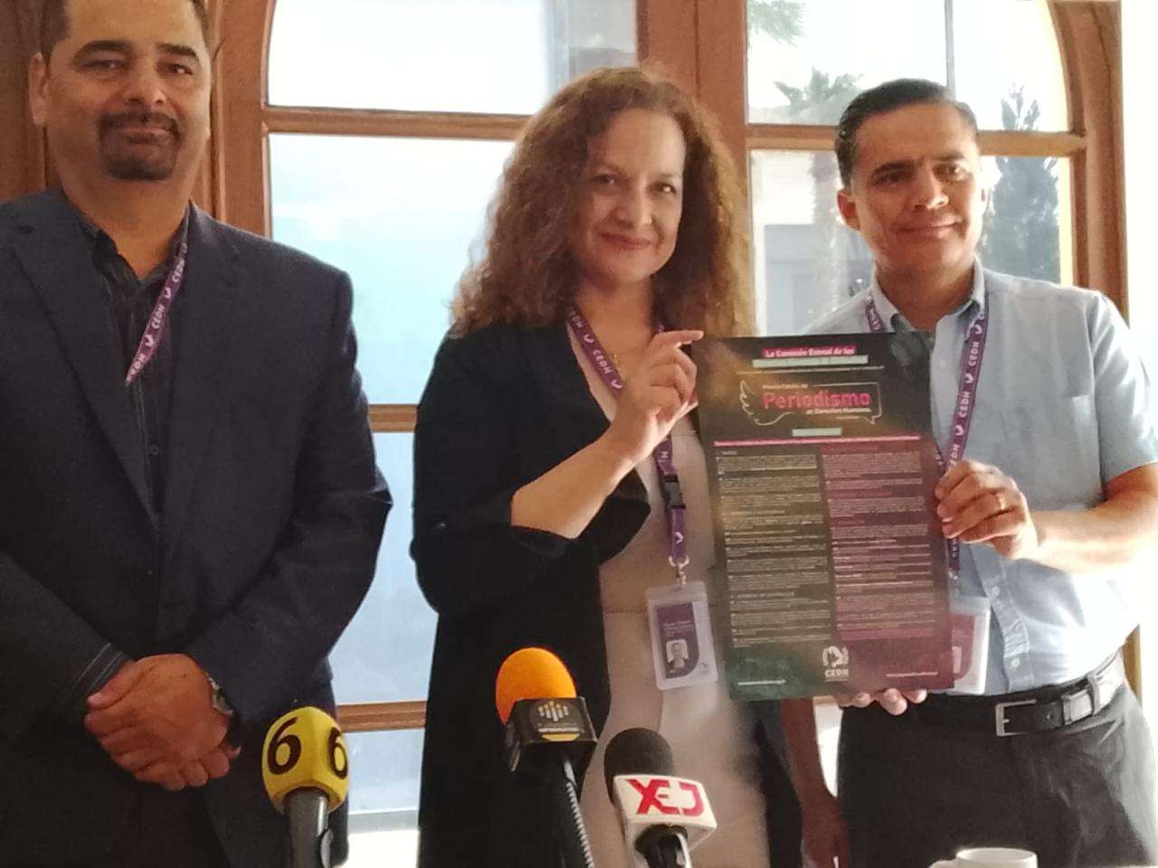 Convocan a participar en el Premio Estatal de Periodismo en Derechos Humanos 