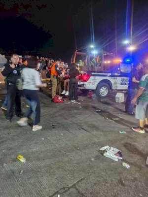 Detienen a responsable de atropello masivo en la glorieta de Pancho Villa