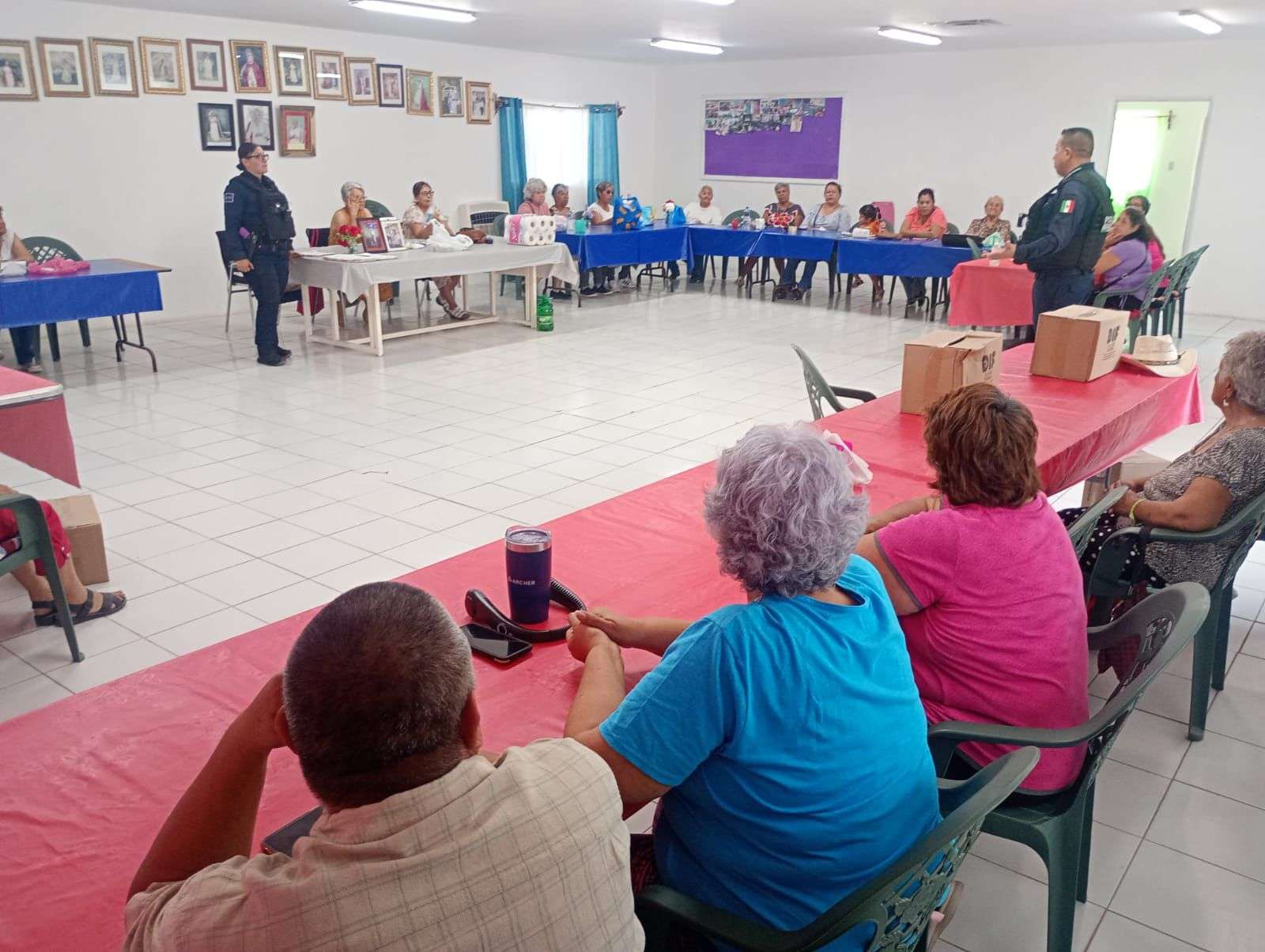 Fortalecen prevención y bienestar de personas mayores en San Agustín