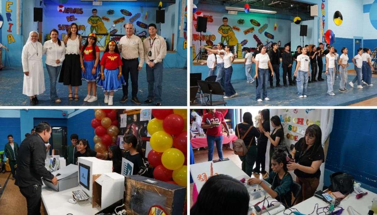 Muestra Feria educativa resultados de programa para estudiantes