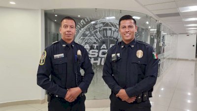 Comparten padre e hijo la vocación de servir en la Policía Municipal