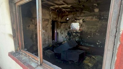 Prenden adictos fuego a vivienda deshabitada de la Francisco Villa