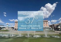 Alcanza Chihuahua los 37°C en tarde de intenso calor 