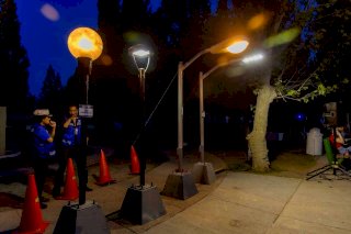 Modernizan más de 295 colonias del sur con alumbrado LED