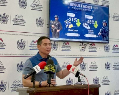 Baja 21% la incidencia de homicidios en Chihuahua: Julio Salas