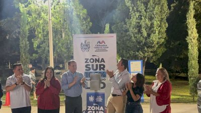 Completa Municipio renovación de luminarias al sur de la ciudad