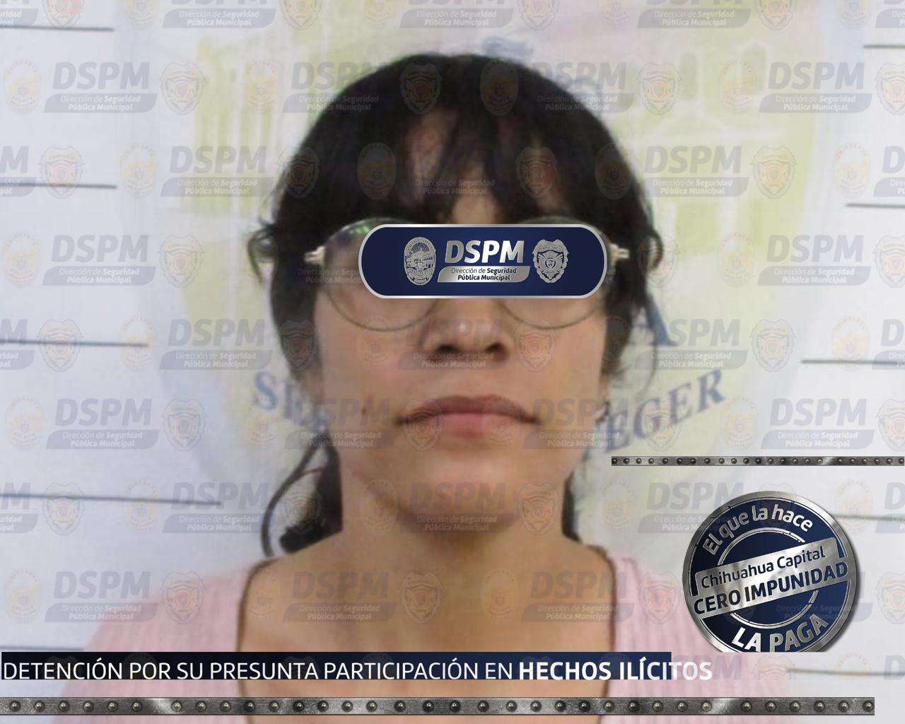 Detienen a mujer con dosis de cristal en la Pavis Borunda