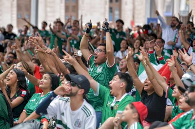 Disfrutan miles de la Fiesta Mundialista en la capital y en Ciudad Juárez 