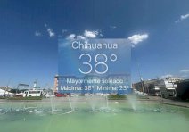 Arde Chihuahua con calor extremo de 38°C 