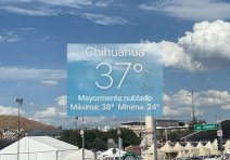 Soportan Chihuahuenses intenso calor de 37°C 