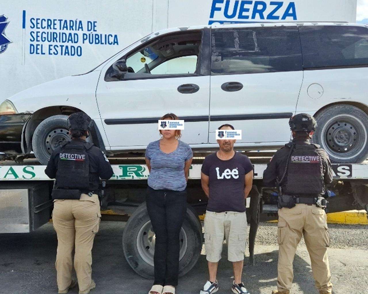 Detienen a pareja relacionada con tres homicidios