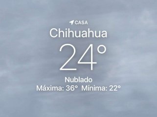 Se esperan nubes con máxima de 36 grados centígrados 
