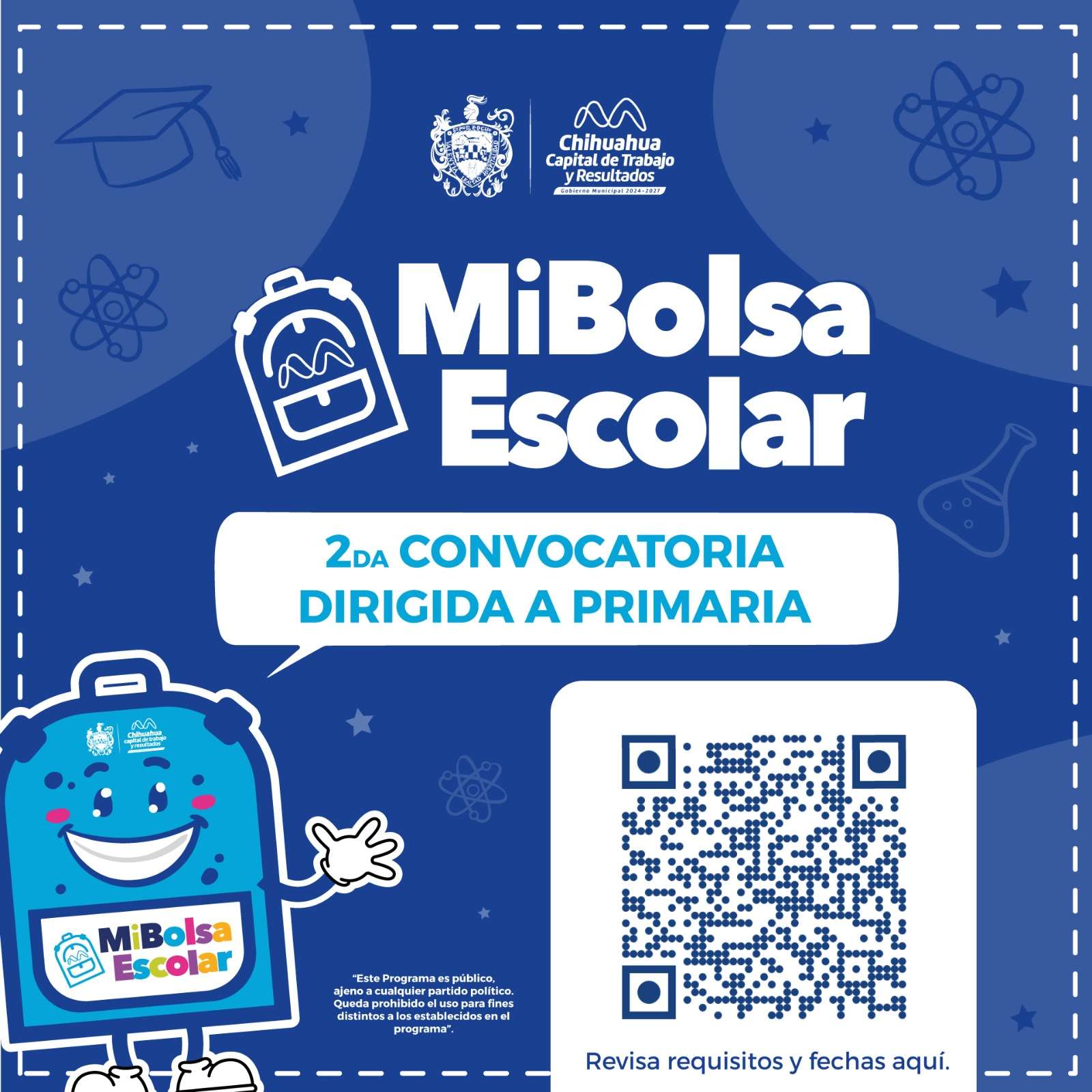 Lanzan segunda convocatoria Mi Bolsa Escolar para primarias rezagadas