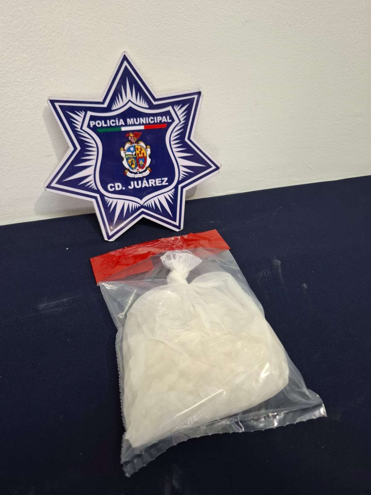 Denuncia ciudadana permite asegurar 250 gramos de cristal