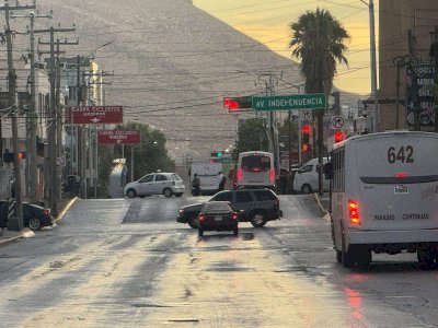 Con clima londinense empieza la semana en la ciudad