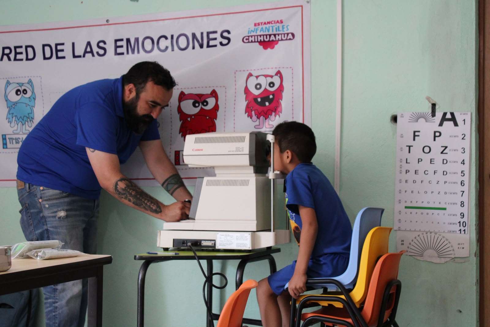Llevan jornada gratuita de salud a estancias infantiles de San Agustín 