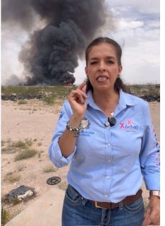 Mientras Cruz hace campaña dejó a Juárez ardiendo: Xóchitl 