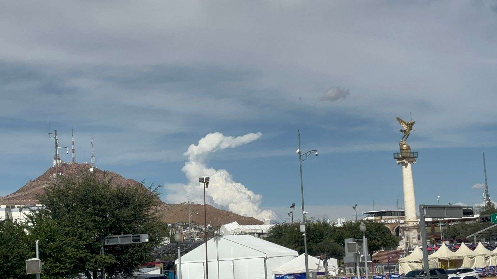 Registra Chihuahua 31°C bajo cielo nublado y pronóstico de lluvia
