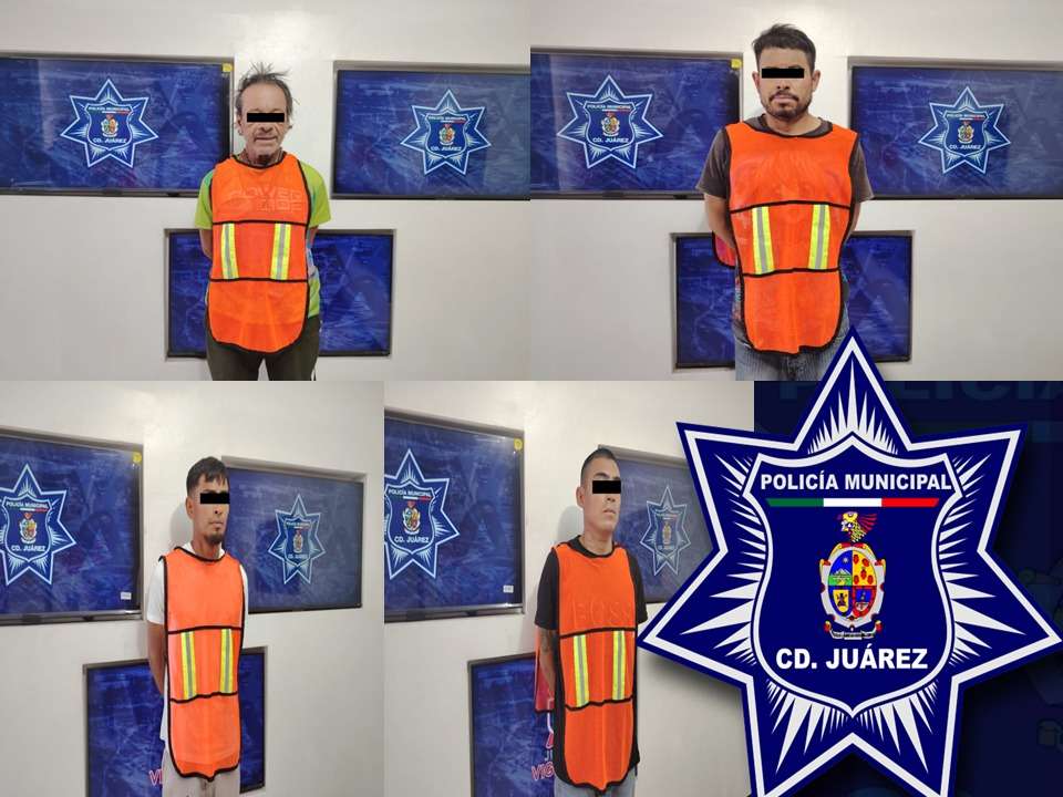 Arrestan a 4 prófugos de la justicia 
