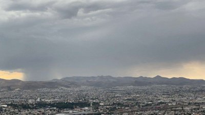 Registran lloviznas en alrededores de la ciudad de Chihuahua