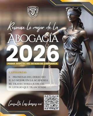 Convocan al reconocimiento Lo Mejor de la Abogacía 2026