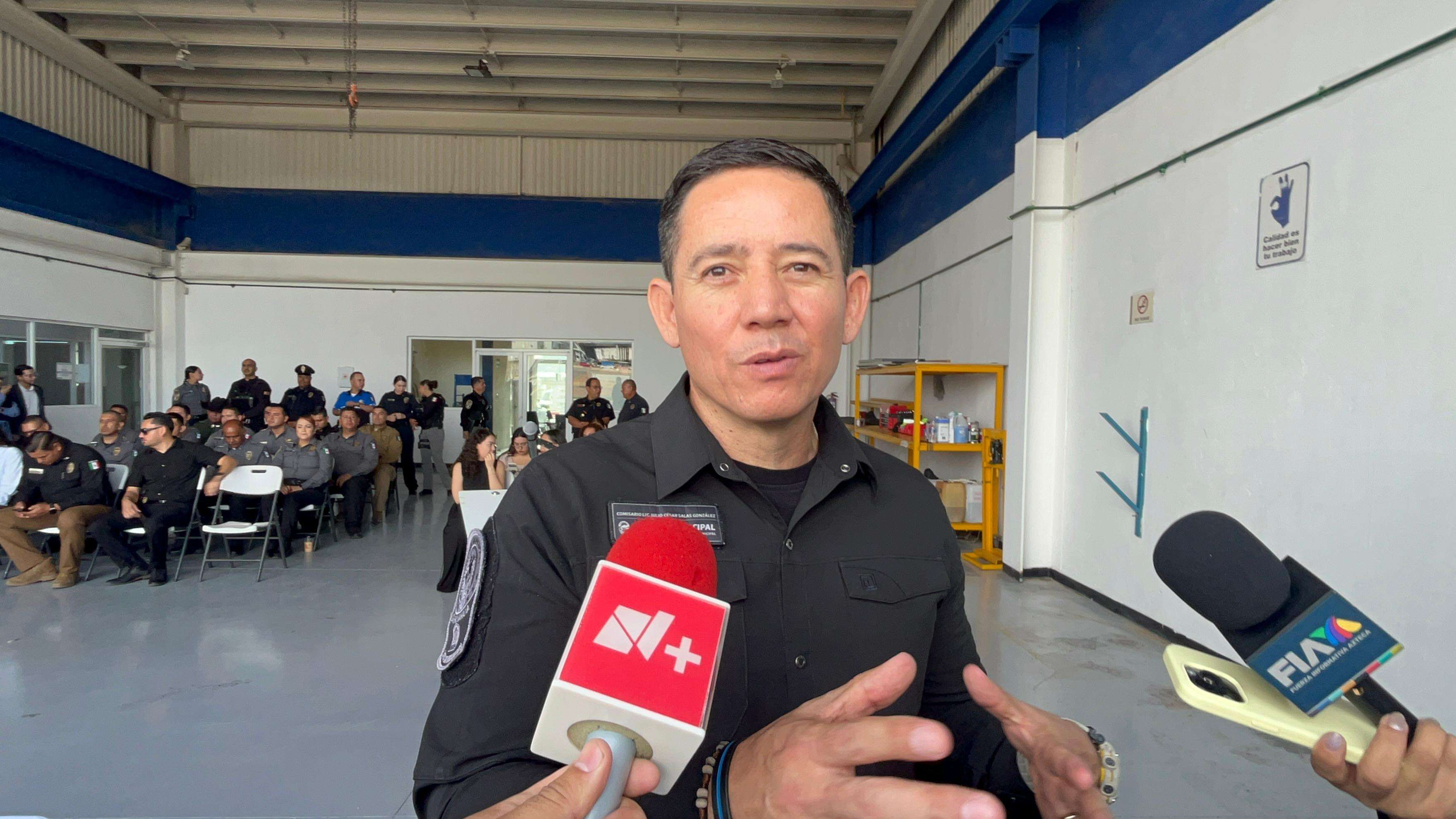 Refuerzan seguridad con más de 600 policías por posible triunfo de México 