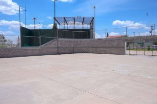 Instalarán pasto sintético en cancha de fútbol de Macroplaza de Delicias 